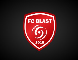 Projekt graficzny logo dla firmy online Herb - FC BLAST